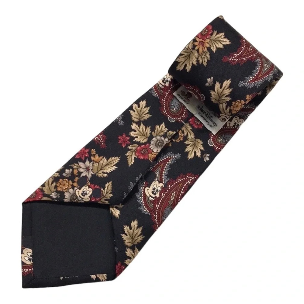 VINTAGE DISNEY MICKEY MOUSE 100% Silk Tie